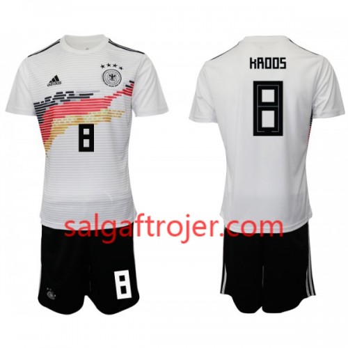 Tyskland Fodboldtrøjer KROOS 8 Børn Hjemmebanesæt 2019 Kort ærmer Tyskland Fodboldtrøjer KROOS 8 Børn Hjemmebanesæt 2019 Kort ærmer